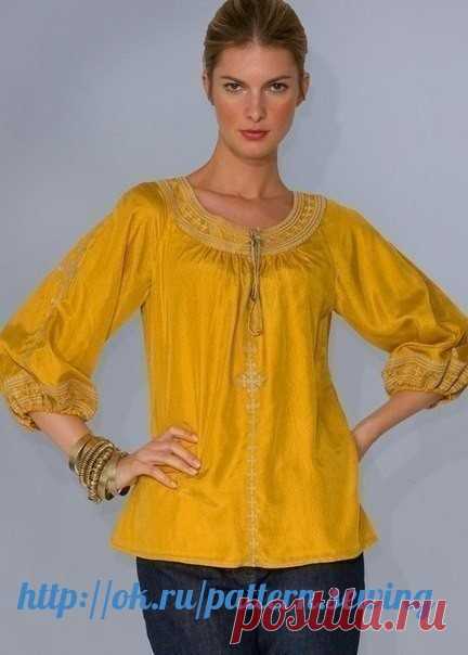 Cапожковская рубашка.

В городке Сапожок предки наши придумали этот точный и простой крой в 17 веке.
Остатков ткани после него нет. Он вписывается в любую ширину ткани: 35, 80, 140 см, количество швов минимально. Выкройка состоит только из прямых линий. Но и это ещё не всё - рубашка невероятно удобна в носке - на теле её не чувствуешь. #идеи #поделки #шитье #выкройка #мода