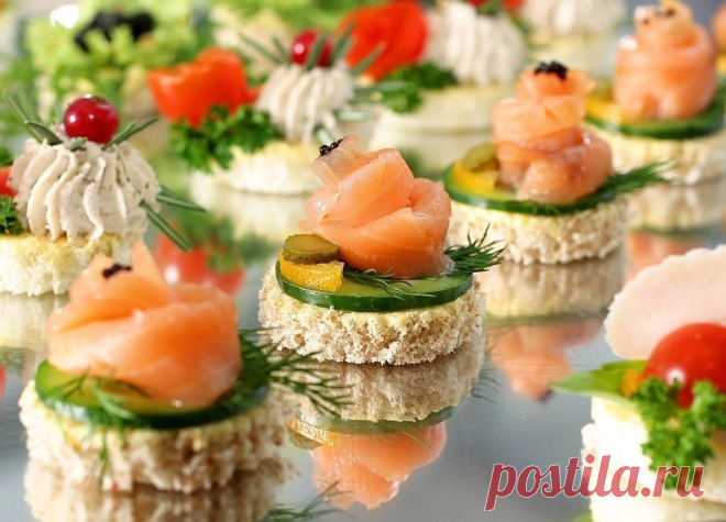 Закуски для праздничного стола - быстро, вкусно и красиво!