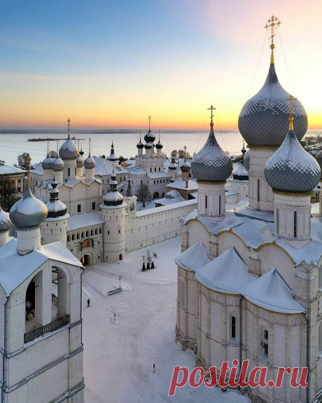 Ростовский кремль.
Ярославская область. Ростов Великий. 📷 nikolay.pavlov85