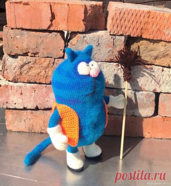 Кот Васька крючком. Описание | Вязаные игрушки. Мастер-классы, схемы, описание. Кот ВаськаАвтор: Светлана Воронкова
