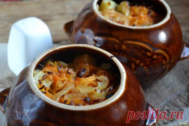 Свинина с картошкой в духовке - пошаговый рецепт с фото на Повар.ру