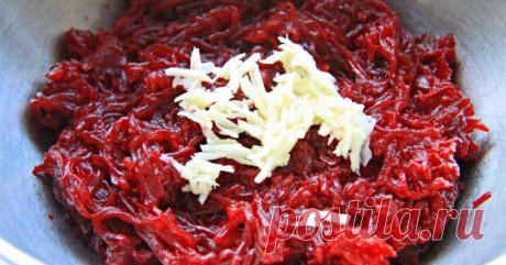 Салаты из сырой свеклы