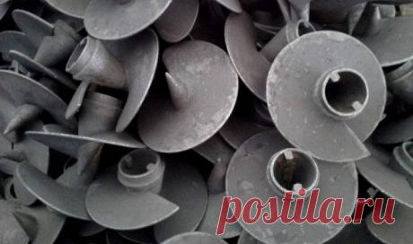 Оголовки для винтовых свай при строительстве свайного фундамента