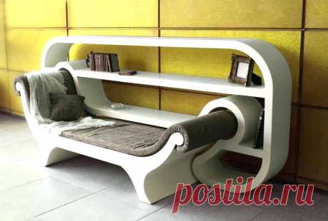 Очень оригинальные и удобные идеи диванов и кресел — DIYIdeas