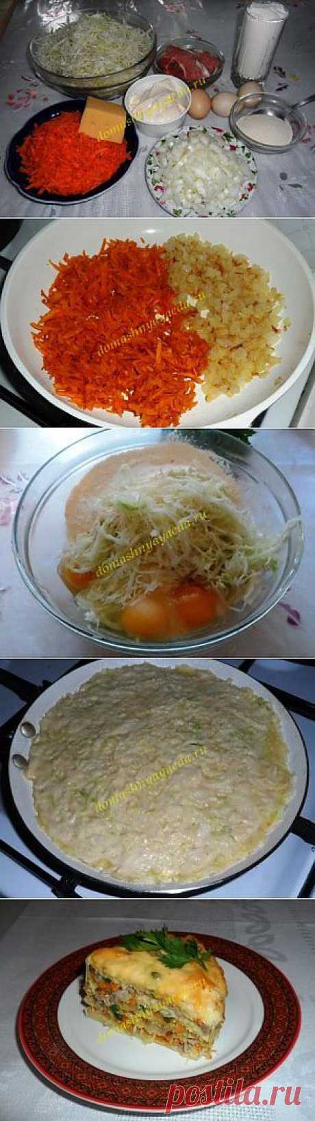 Капустный торт. | Домашняя еда