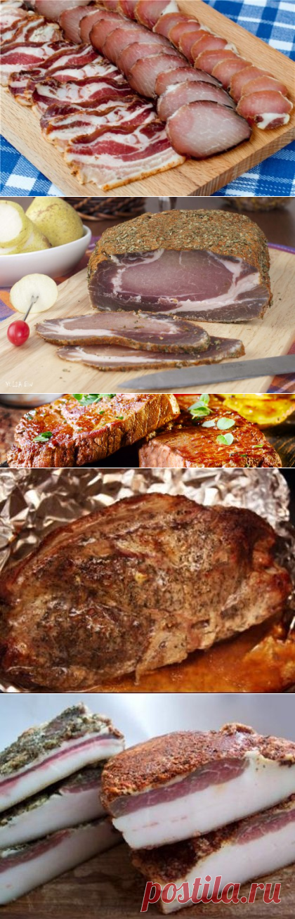 Вяленое мясо - рецепт / Простые рецепты