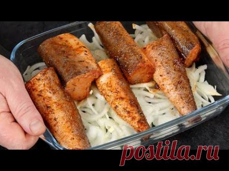 Жареная рыба уже в прошлом! Тетушка из Одессы научила, ХЕК теперь готовлю только ТАК на ужин