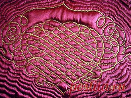 Фрагмент диванной подушки.