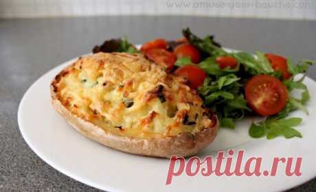 Как приготовить дважды запеченный картофель - рецепт, ингридиенты и фотографии