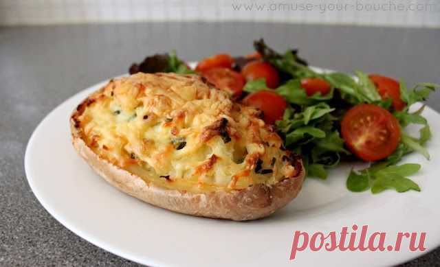 Как приготовить дважды запеченный картофель - рецепт, ингридиенты и фотографии