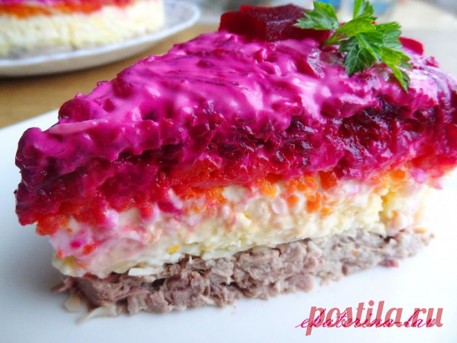Мясной салат 