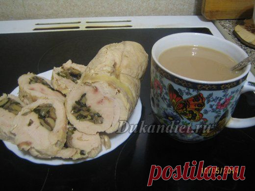 Куриный рулет | Диета Дюкана