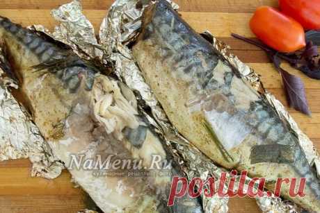 Скумбрия на мангале