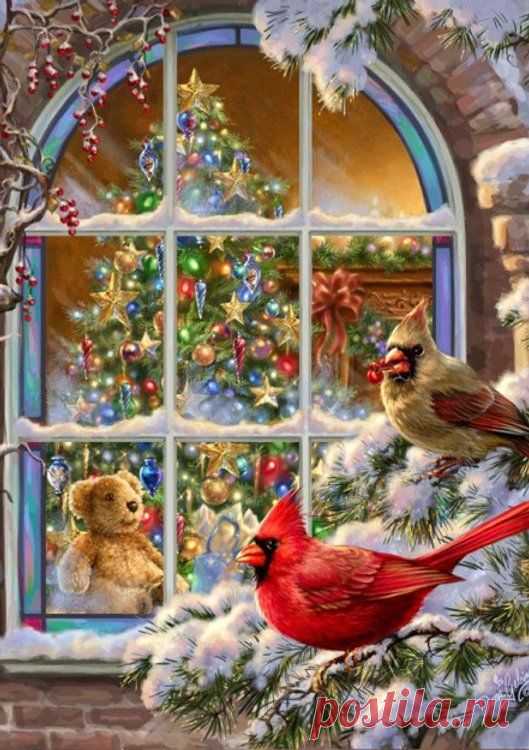 Подборка добрых советских новогодних открыток