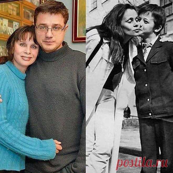 Талантливая и неповторимая- Любовь Полищук со своим сыном Алексеем Макаровым