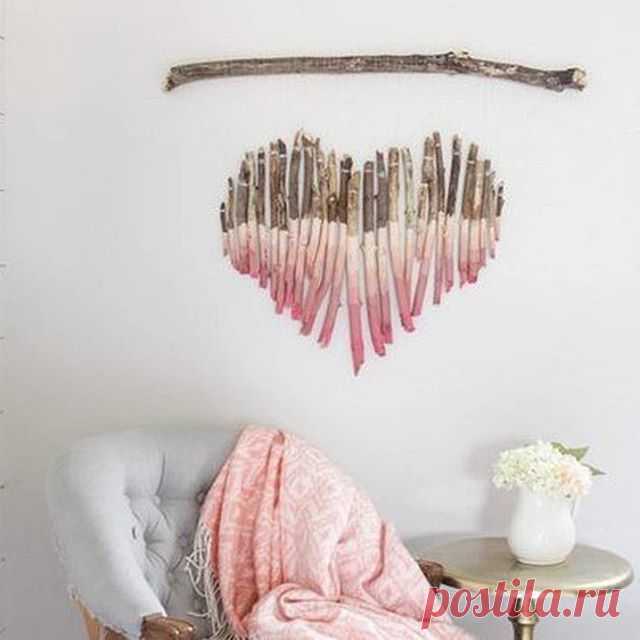 Оригинальный декор на стену.