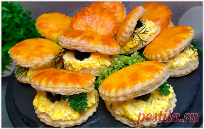 Эффектная советская закуска "Ракушки с жемчугом", которую до сих пор готовлю на Новогодний стол!