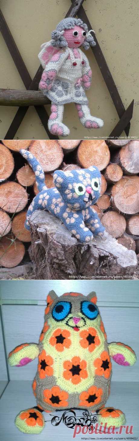 &quot;Африканские&quot; игрушки из интернета.