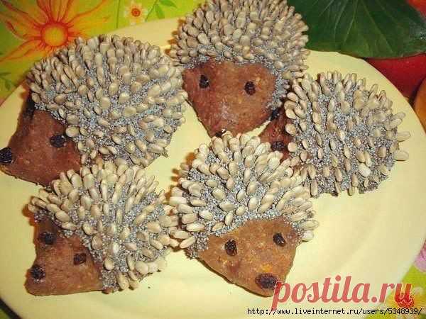 Пирожное "Ёжики".