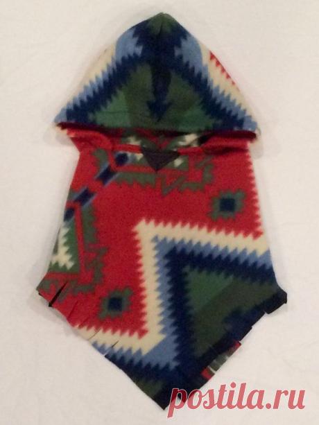 Детское пончо на MyLittleGreenLife на etsy