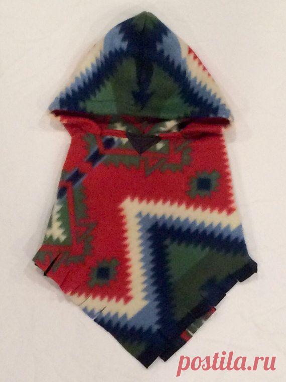 Детское пончо на MyLittleGreenLife на etsy