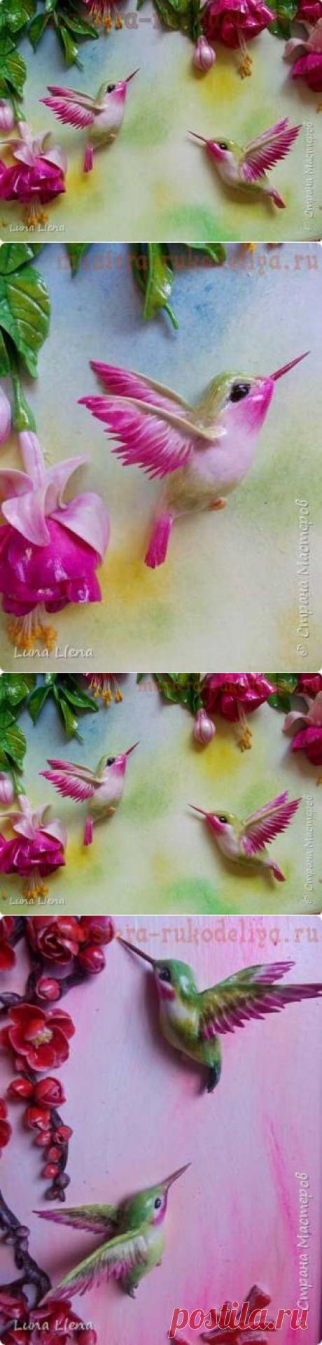 Мастер-класс по лепке из соленого теста: Колибри