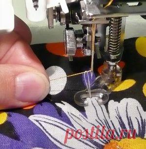 Как подготовить швейную машину для свободно-ходовой стежки.