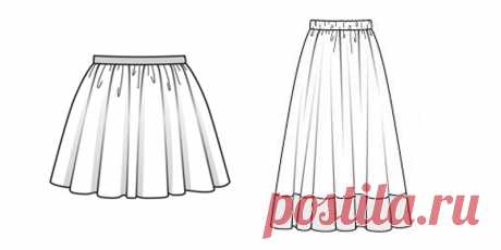 Как сшить юбку на резинке своими руками — Мастер-классы на BurdaStyle.ru