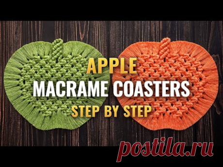 DIY Macrame Coasters | Macrame DIY | Macrame For Beginners - YouTube