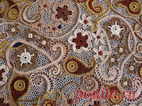 ИРЛАНДСКОЕ КРУЖЕВО, МОДЕЛИ,СХЕМЫ..