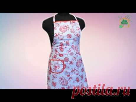 Как сшить фартук для кухни своими руками / Выкройка фартука /подробный мастер-класс от SvGasporovich