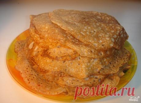 Блины на кефире кружевные - пошаговый кулинарный рецепт на Повар.ру