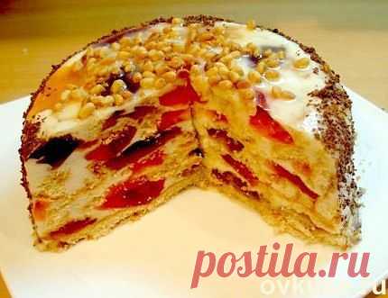 Торт "Калейдоскоп" - Простые рецепты Овкусе.ру