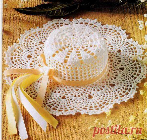 Шляпы крючком