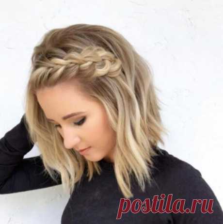 Простые прически с косами для волос любой длины: 5 минут, и я готова к выходу