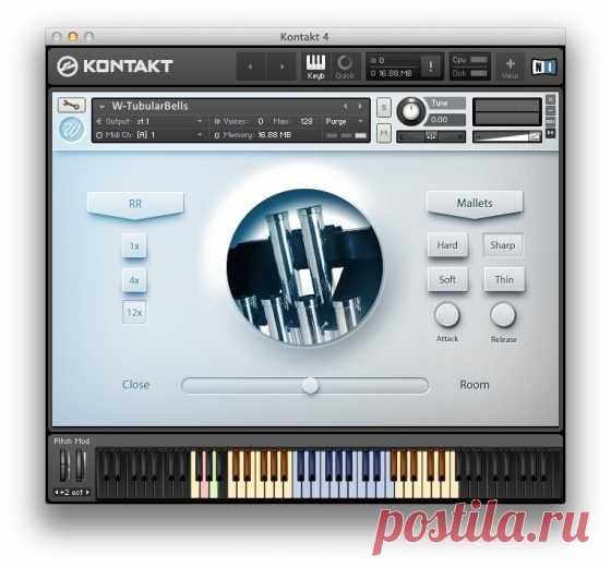 Wavesfactory TubularBells KONTAKT-SYNTHiC4TE   | 632 MB

Tubular Bells, or Orchestral Chimes, are musical instruments in the percussion family. Each bell is a metal tube, 30–38 mm in diameter, tuned by altering its length. It rarely plays melody, mostly a bass that brings out some color but sometimes has some solos or solis, often very simple.