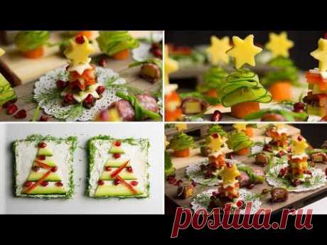 Рождественская елка закуски - Рождественские закуски