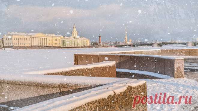 Снежный Питер, Россия (Большая коллекция фотографий) - artshots.ru