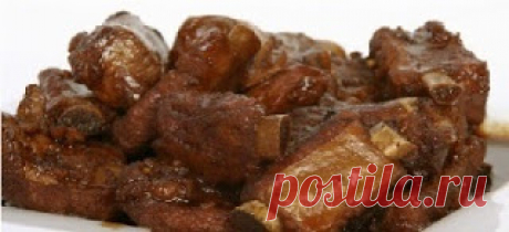 Свиные ребрышки в мультиварке - Рецепты для мультиварки Супра