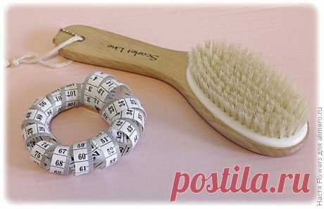 Массаж сухой щеткой | Город женщин