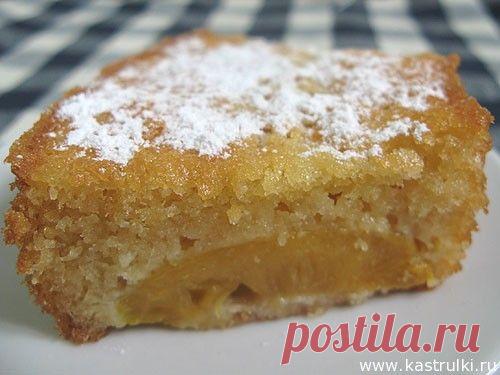 Кекс с персиками | Кастрюльки.ру