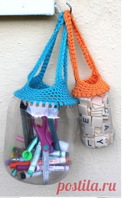 Сумка из пластёмкости..