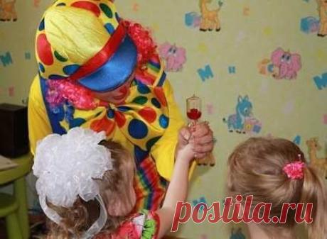 Клоун на день рождения