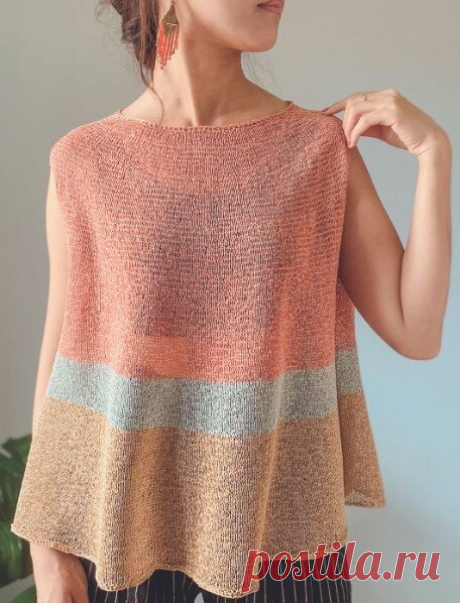 Просто куча идей и 7 успешных приемов для вязания современного топа на лето! | Вязалки Веселого Хомяка | Дзен