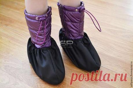 Как сшить бахилы из ткани - делаем своими руками