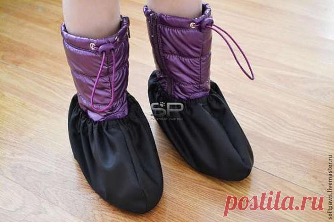 Как сшить бахилы из ткани - делаем своими руками