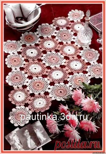 Схемы вязания квадратных салфеток - Схемы для вязания - Уроки вязания крючком - Вязание крючком, мотивы, схемы для вязания крючком