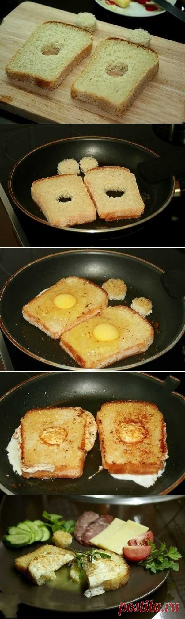 Как приготовить гренки с яйцом-пашот по-английски - рецепт, ингридиенты и фотографии