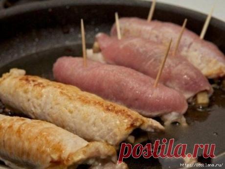 Сочные рулетики «Мясные»