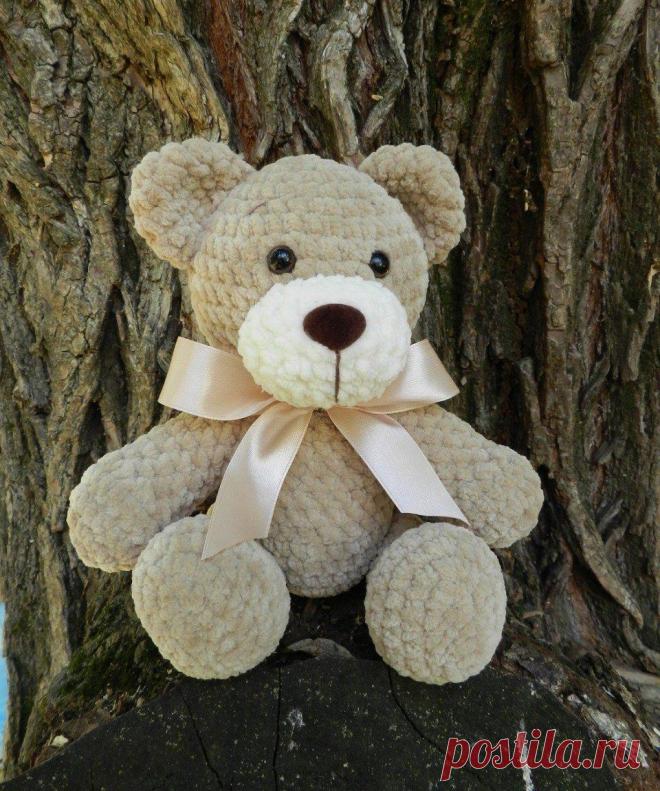 Мишка Ted амигуруми крючком | AmiguRoom